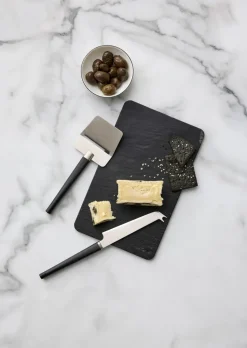 Emma Cheese Set 2 Pieces, Black