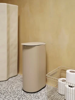 Enkel waste bin small, Cashmere