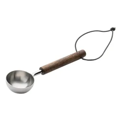 Ernst coffee measure with wooden handle, Dark brown