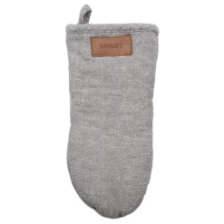 Ernst oven glove 16x30cm, grey