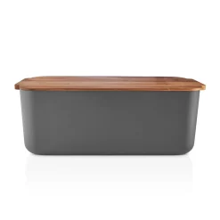 Eva Solo bread box bamboo 42 cm, Elephant grey