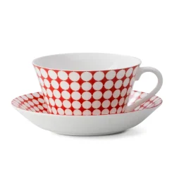 Eva tea set, tea cup + saucer