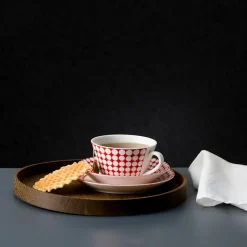 Eva tea set, tea cup + saucer