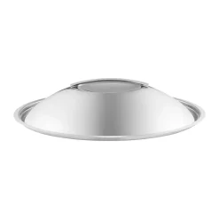 Eva Trio curved lid recycled stainless steel, Ø32 cm