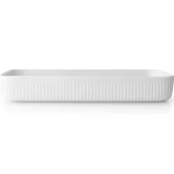 Eva Trio Legio Nova rectangular serving dish, White