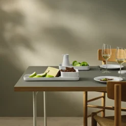 Eva Trio Legio Nova rectangular serving dish, White