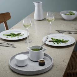 Eva Trio Legio Nova sauce boat, white
