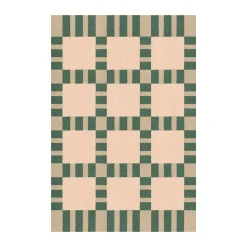 Evelina Kroon jute rug 140x200 cm, Korean chives