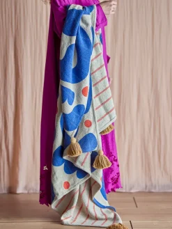 Eviaya throw 130x160 cm, Blue