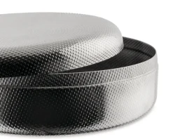 Extra ordinary texture storage jar, Ø23 cm