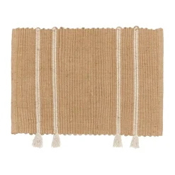 Ezra door mat 50x70 cm, Natural-off white
