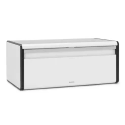 Fall Front bread bin, white-black