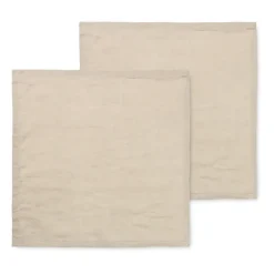 Ferm Living linnen napkins 2-pack, Natural