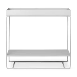 Ferm Living plant box side table, light grey