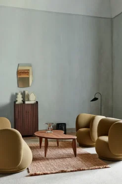 Feve coffee table, Walnut