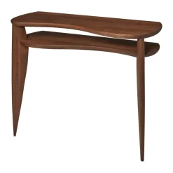 Feve console table 100x36x85 cm, Walnut