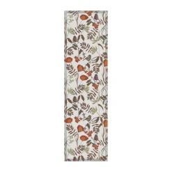 Fåglabäck table runner 35x120 cm, Brown