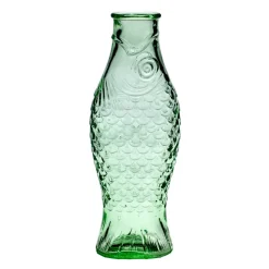 Fish & Fish glass bottle 85 cl, green