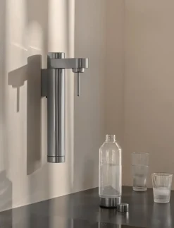 Fizz Wall-Mounted Soda Machine, Steel