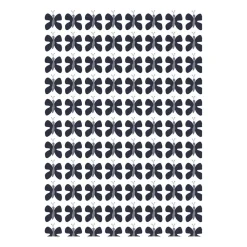 Fjäril Mini oilcloth, Blue