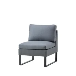 Flex modular sofa, Grey, single, incl. cushions