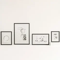 Floating photo frame S 15x20 cm, Minimalism-black