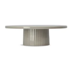 Flora cake plate Ø25.5 cm, Beige