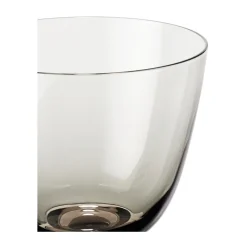Flow glass on base 35 cl, Smoke