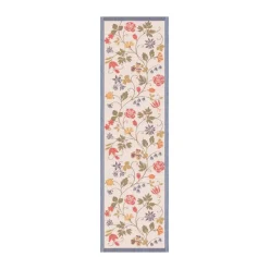 Flower table runner 35x120 cm, Multi