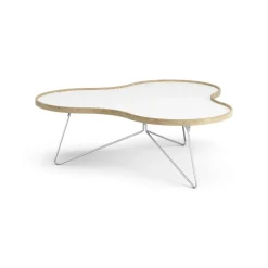 Flower table 107x114 cm, H45 cm Oak laquered