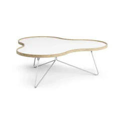 Flower table 107x114 cm, H45 cm Oak laquered