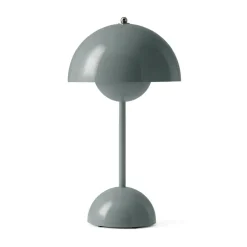 Flowerpot portable table lamp VP9, Stone blue