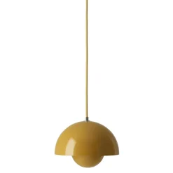 Flowerpot VP1 pendant lamp, mustard yellow