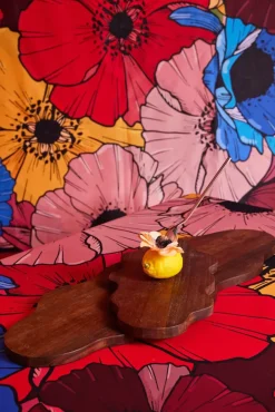 Flowy cutting board 20x40 cm, Acacia