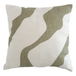 Flusso cushion 45x45 cm, Moss stone