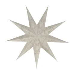 Folk advent star, White, Ø60 cm