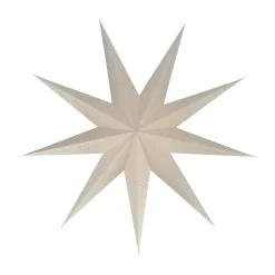 Folk advent star, White, Ø80 cm