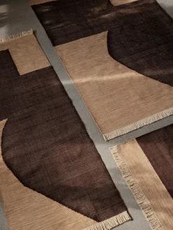 Forene carpet, Tan-Chocolate, 140x200 cm