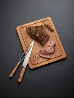 Foresta chef's knife 33 cm, Stainless steel-oak