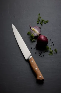 Foresta fillet knife 32.5 cm, Stainless steel-oak