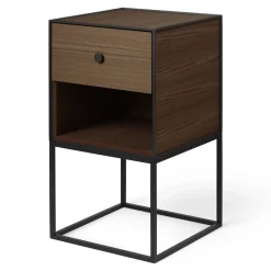 Frame 35 side table, smoked oak