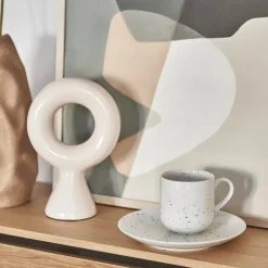 Freckle mug 38 cl, white