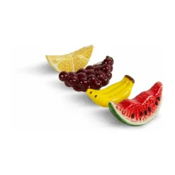 Fruits chopstick holders, 4-pack