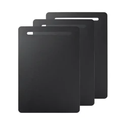 Functional Form cutting board 3-pack, black