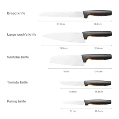 Functional Form knife set large, 5 pieces