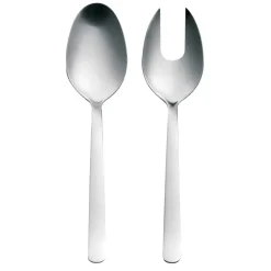 Functional Form salad cutlery matte, stainless steel