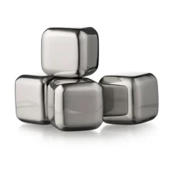 Funktion whiskey stones 4-pack, Stainless steel