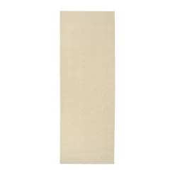 Furrow wool rug natural white, 80x240 cm