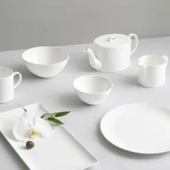 Gio tea saucer, white