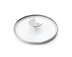 Glass lid M'360 18 cm, Glass steel